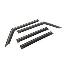 Cargar imagen en el visor de la galería, Rugged Ridge Window Visors Matte Black 18-20 Jeep Wrangler JLU/JT