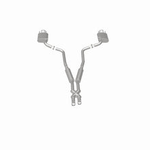 Cargar imagen en el visor de la galería, MagnaFlow 10-12 Cadillac CTS V6 3.0L (Exc AWD) Dual Split Rear Exit Stainless Cat Back Perf Exhaust