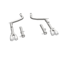 Cargar imagen en el visor de la galería, Eje trasero MagnaFlow, SS, 2,5 pulgadas, punta dividida cuádruple trasera de 3,5 pulgadas 2015 Dodge Challenger R/T 5.7L