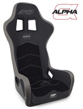 PRP Alpha Composite Seat- Black/Grey