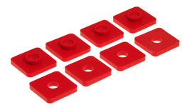 Prothane Polyurethane Front Crossmember Mounts - Red | 26-49017 | 1963 - 1974.5 MG MGB