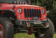 Cargar imagen en el visor de la galería, Rugged Ridge 07-18 Jeep Wrangler JK Arcus Front Bumper Set w/Tray &amp; Hooks