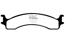 EBC 00-02 Dodge Ram 2500 Pick-up 5.2 2WD Pastillas de freno delanteras extra resistentes