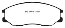 Cargar imagen en el visor de la galería, EBC 08-10 Kia Sorento 3.3 Pastillas de freno delanteras Greenstuff
