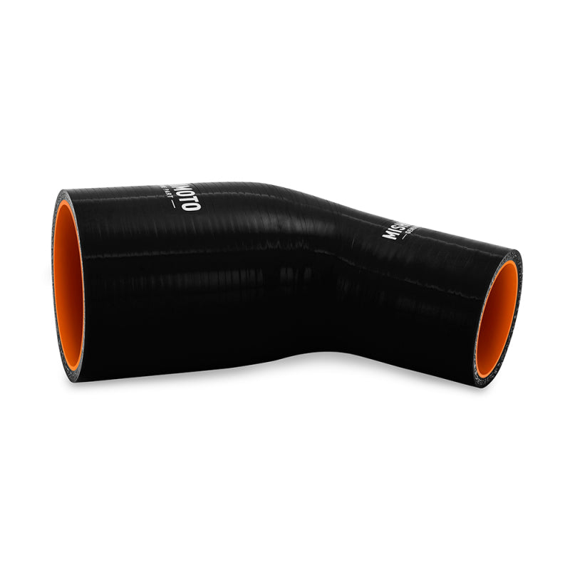 Acoplador reductor de silicona Mishimoto 45 grados 2 pulgadas a 3 pulgadas - Negro