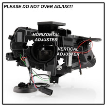 Cargar imagen en el visor de la galería, Spyder Chevy Camaro 16-18 Halogen Model Full LED Headlights Black PRO-YD-CCAM16HALAP-SEQ-BK