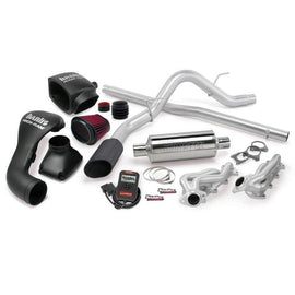Banks Power 04-08 Ford 5.4L F-150 SCLB/ECMB PowerPack System - Escape único SS con punta negra