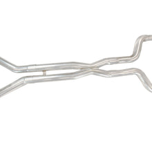 Cargar imagen en el visor de la galería, Kooks 10-15 Chevy Camaro SS/ZL1/1LE 3in Cat Back w/ 4in Slash Cut Black Tips