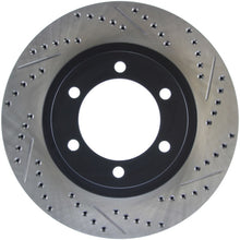 Cargar imagen en el visor de la galería, StopTech Slotted &amp; Drilled Sport Brake Rotor