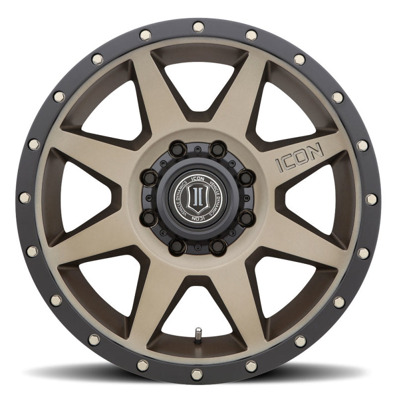 ICON Rebound 20x9 8x180 12mm Offset 5.5in BS Rueda de bronce