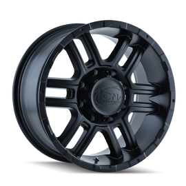 ION Type 179 17x8 / 5x127 BP / 10mm Offset / 83.82mm Hub Matte Black Wheel
