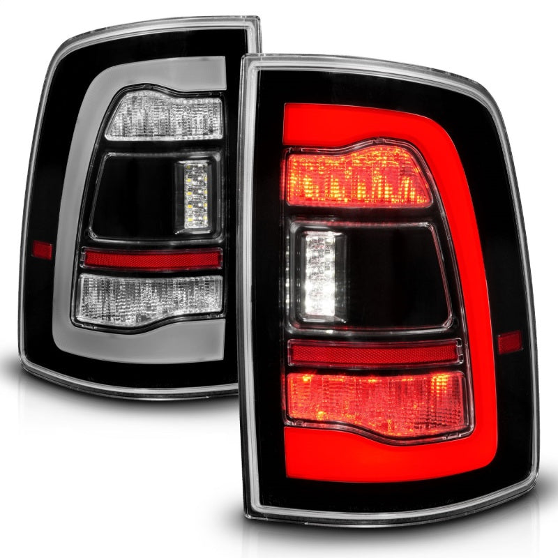 ANZO 09-18 Dodge Ram 1500 Luces traseras LED secuenciales negras