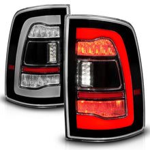 Cargar imagen en el visor de la galería, ANZO 09-18 Dodge Ram 1500 Luces traseras LED secuenciales negras