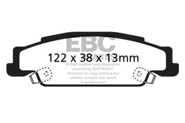EBC 05-08 Pontiac Grand Prix 5.3 Ultimax2 Rear Brake Pads