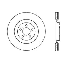Cargar imagen en el visor de la galería, StopTech 07-14 Ford Mustang Cryo-Stop Front Premium Rotor
