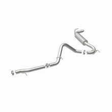 Cargar imagen en el visor de la galería, MagnaFlow 12-14 Jeep Wrangler 3.6L Single Straight Rear P/S Exit Stainless C/b Perf Exhaust-Comp