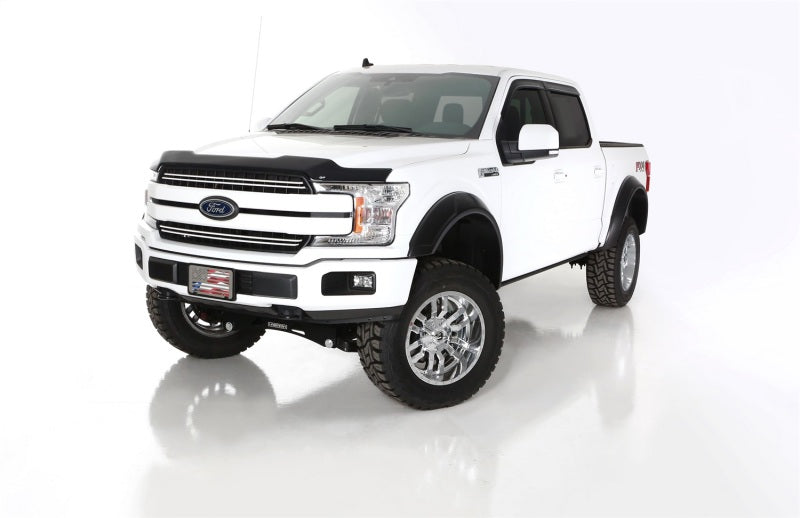 Bushwacker 18-19 Ford F-150 DRT estilo bengalas 4 piezas - negro