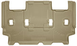 Husky Liners 07-10 Ford Expedition/Lincoln Navigator WeatherBeater 3ª fila Tan revestimiento de piso
