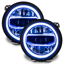 Cargar imagen en el visor de la galería, Oracle Jeep Wrangler JL/Gladiator JT RGB+W Headlight DRL Upgrade Kit - ColorSHIFT SEE WARRANTY