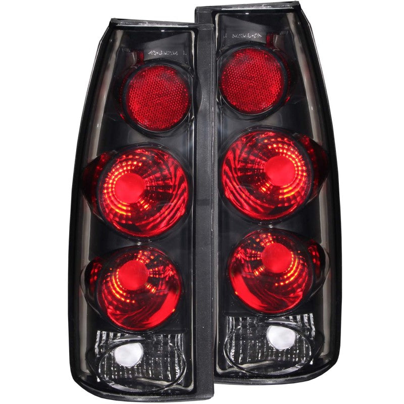 ANZO 1999-2000 Cadillac Escalade luces traseras humo oscuro estilo 3D