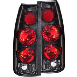 ANZO 1999-2000 Cadillac Escalade luces traseras humo oscuro estilo 3D