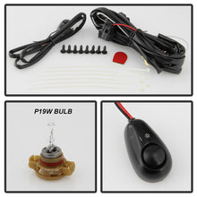 Cargar imagen en el visor de la galería, Spyder Ford Eacape 2007-2012 OEM Fog Lights w/Universal Switch- P19W(Included) - Clear