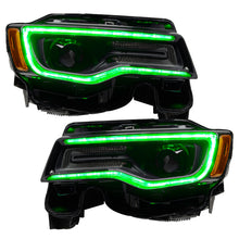 Cargar imagen en el visor de la galería, Oracle 1421 Jeep Grand Cherokee Dynamic Headlight DRL Upgrade Kit  ColorSHIFT Dynamic SEE WARRANTY