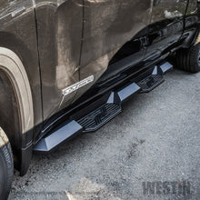 Cargar imagen en el visor de la galería, Westin 19-22 Chevrolet Silverado 1500 DC HDX Xtreme Nerf Step Bars - Tex. Blk