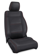 Cargar imagen en el visor de la galería, PRP 07-10 Jeep Wrangler JK Front Seat Covers/2 door or 4 door (Pair) - Black with Red Stitching