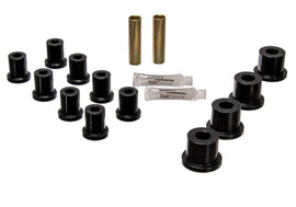 Juego de casquillos de resorte Energy Suspension Jeep - Negro