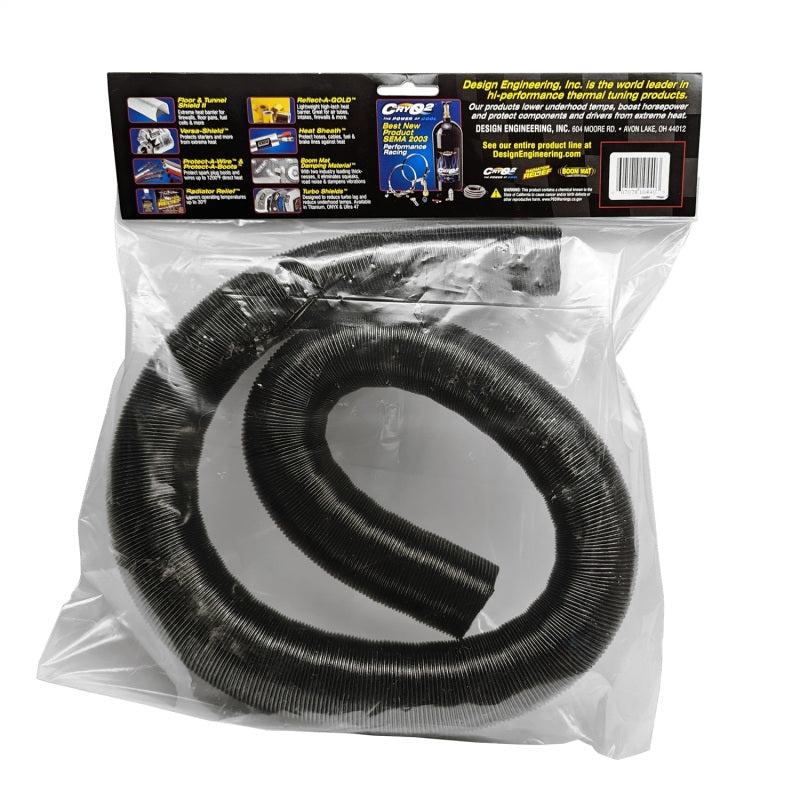 DEI Cool Tube Extreme 1-1/2 pulgadas x 3 pies - Negro