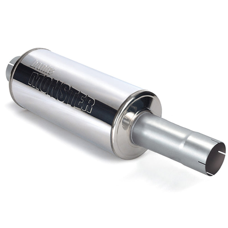 Silenciador Banks Power para diversas aplicaciones con extensión - 4in X 4in S/S