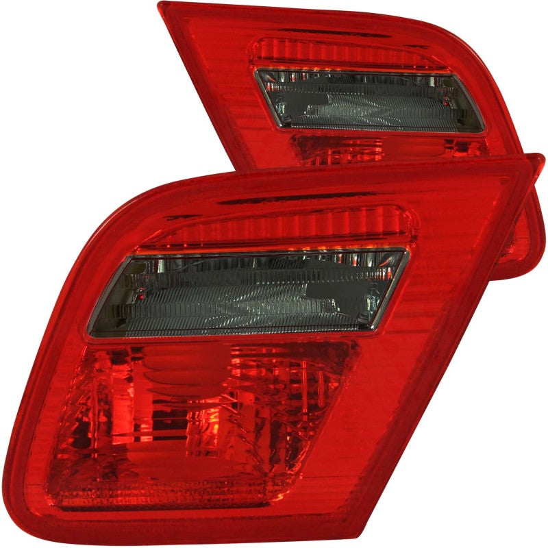 ANZO 2000-2003 BMW Serie 3 E46 Luces traseras rojas/ahumadas - Interior