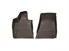 Load image into Gallery viewer, WeatherTech 14-15 Maserati Quattroporte Front FloorLiners - Cocoa