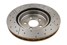 Cargar imagen en el visor de la galería, DBA 09-20 Dodge Challenger Rotor delantero perforado y ranurado Street Series