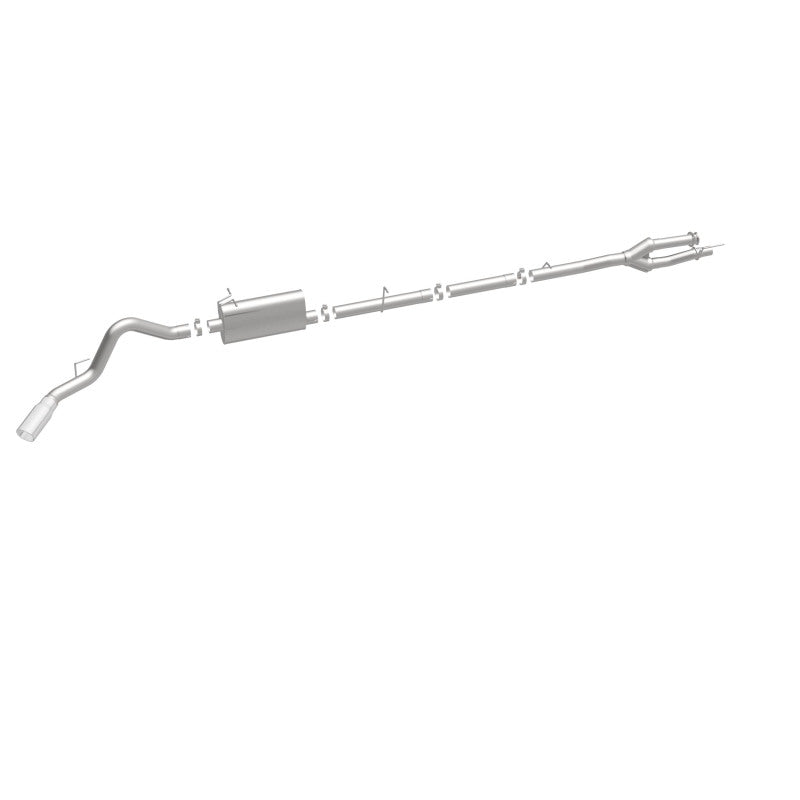 MagnaFlow Sys C/B 11-15 Ford Super Duty F250 6.2L EC CC, SS 3.5 pulg. Extensión lateral de paso trasero simple Punta de 5 pulg.
