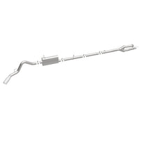 Cargar imagen en el visor de la galería, MagnaFlow Sys C/B 11-15 Ford Super Duty F250 6.2L EC CC, SS 3.5 pulg. Extensión lateral de paso trasero simple Punta de 5 pulg.