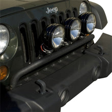 Cargar imagen en el visor de la galería, Rugged Ridge 07-18 Jeep Wrangler JK Textured Black Bumper Mounted Light Bar
