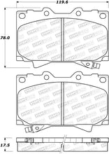 Cargar imagen en el visor de la galería, StopTech Sport Brake Pads w/Shims and Hardware - Rear