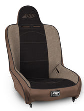 Cargar imagen en el visor de la galería, PRP Premier High Back Suspension Seat (Two Neck Slots) - Tan / Black