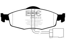 Cargar imagen en el visor de la galería, EBC 95-00 Ford Contour 2.0 Pastillas de freno delanteras Yellowstuff