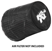 Load image into Gallery viewer, K&amp;N Black Drycharger Rectangle Straight Air Filter Wrap - Black
