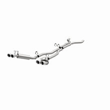 Cargar imagen en el visor de la galería, MagnaFlow 13 Chevy Camaro V8 6.2L S/C Quad Split Rear Exit Cat Back Perf Exhaust