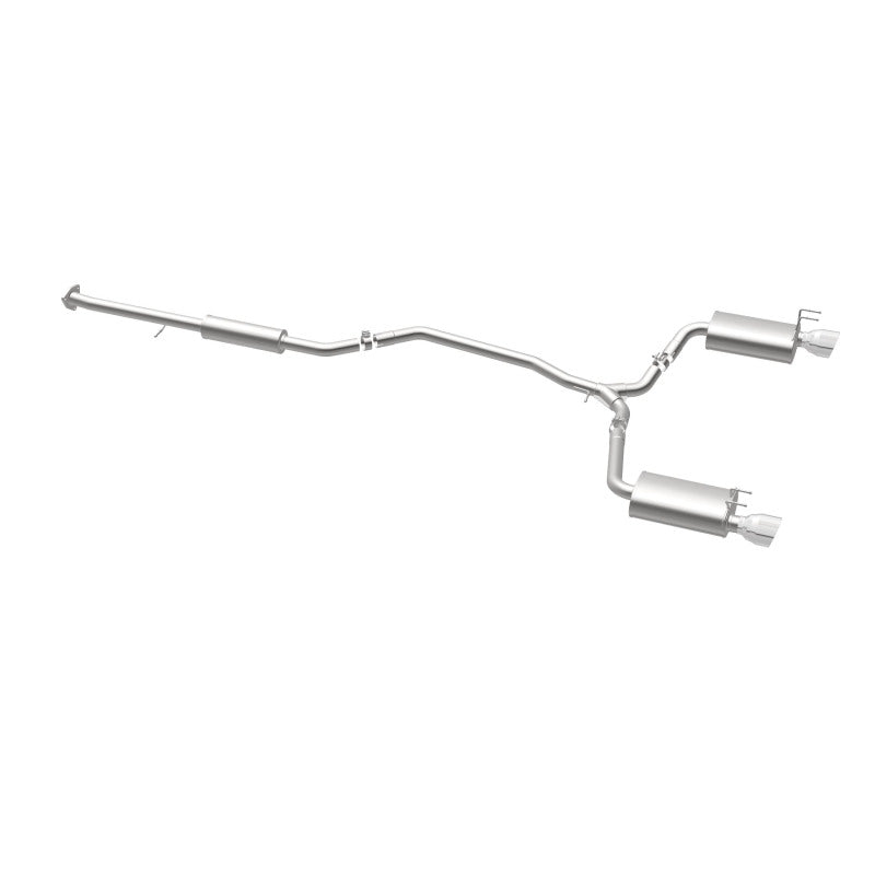 MagnaFlow Sys C/B 2015 Honda Accord 3.5L V6 2.5in SS Doble Parte Trasera Pulida Punta 4.5