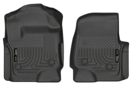 Husky Liners 17 Ford F-250 Super Duty SuperCab WeatherBeater Revestimientos de piso negros