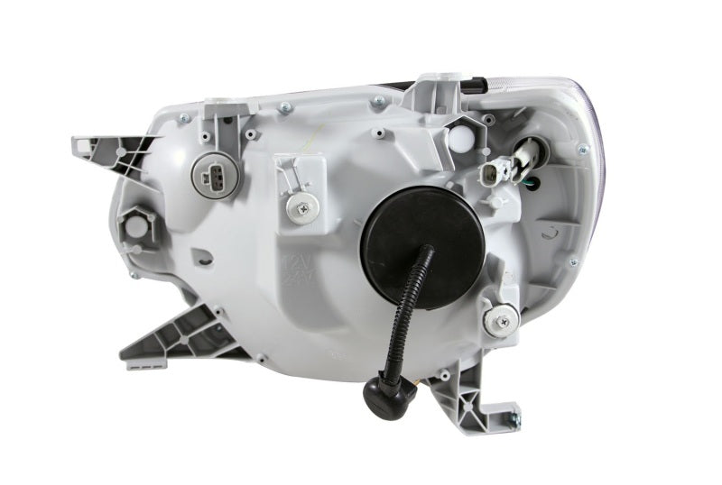 ANZO Faros delanteros proyectores Toyota Tacoma 2012-2015 con barra en U, color negro