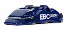 Cargar imagen en el visor de la galería, EBC Racing 13-22 Volkswagen Golf GTI MK7/MK8 2.0T Azul Apollo-6 Pinza delantera izquierda