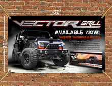 Cargar imagen en el visor de la galería, Oracle VECTOR Grille 60in x 30in Banner SEE WARRANTY