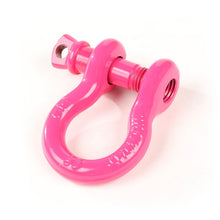 Cargar imagen en el visor de la galería, Rugged Ridge Pink 3/4in D-Ring Shackles