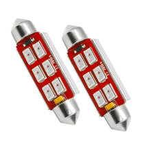 Cargar imagen en el visor de la galería, Oracle 44MM 6 LED 3-Chip Festoon Bulbs (Pair) - Red SEE WARRANTY